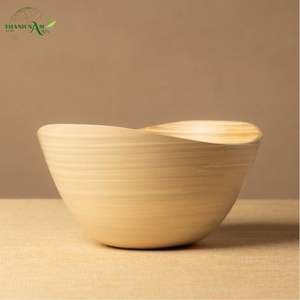 ชามไม้ไผ่สีสันสดใส งานแฮนด์เมด ดีไซน์ทันสมัย แกนไม้ธรรมชาติ พร้อมส่ง รักษาสิ่งแวดล้อม - Product Image 3