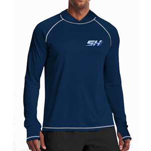 Sudadera con Capucha de Pesca Sublimada, Camiseta de Manga Larga de Alto Rendimiento, Sudadera con Capucha Personalizada con Estampado de Pesca, Sudadera Textil con Control de Humedad para Exteriores - Product Image 1