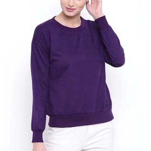 Sudadera diaria para mujer, tejido de algodón, manga larga, material transpirable, diseño sencillo, perfecta para el uso diario - Product Image 5