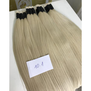 Extensiones de Cabello Humano Ruso Remy Virgen Genius Weft Super Double Drawn de 50g, Ondulado Profundo, Hechas a Mano - Product Image 4