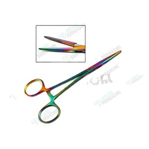 Pinzas Hemostáticas KELLY de Titanio de Alta Calidad, Multicolores, Arcoíris, 5.5 Pulgadas, por HS, Logotipo Personalizado, Hecho en Pakistán - Product Image 1