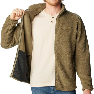 Wholesale Custom Fashion Warm Ladies <b>Winter</b> Zip up Coats Men Sherpa Fleece <b>Jacket</b> With Large Pockets Comfortable Polar Fleece - Product Image 1