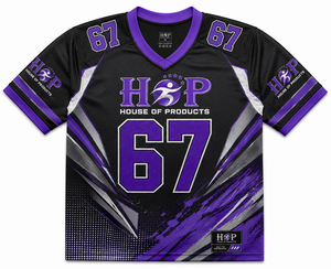 Camiseta Deportiva Personalizada para Fanáticos del Fútbol Americano, Corte Regular para Hombre, Sublimada, de Poliéster - Product Image 6