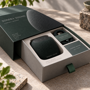 Boîte d'emballage coulissante compacte pour haut-parleur SONERA personnalisé - Product Image 4