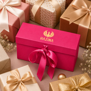 Magnetic Paper Gift <b>Box</b> with Ribbon Closure Custom Packaging <b>Box</b> <b>for</b> Wedding Birthday <b>Present</b> Hamper Jewelry <b>Box</b> - Product Image 2