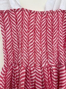 Trendy Indian Block Print Women's Girls' Pure Cotton Maxi Dress Casual Summer Evening Party <b>Long</b> Midi Bulk Natural Pattern Hot! - Product Image 5