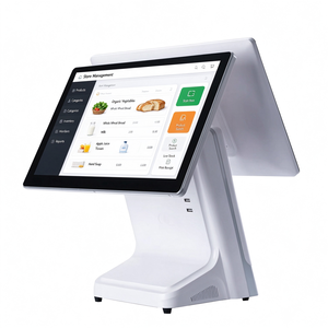 High Quality 11.6/15.6 Inch Dual screen Touch POS Terminal <b>Windows</b> 8G 128GB with Optional Printer <b>for</b> Restaurant and Supermarket - Product Image 1