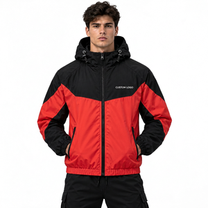 Chaqueta Cortavientos Ligera y Sostenible Personalizada, Tela de Poliéster y Algodón para Ropa Urbana, Logotipo Personalizado, Ropa Exterior de Moda - Product Image 5