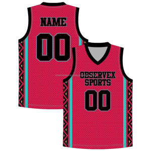 Uniforme de Baloncesto Retro con Diseño Personalizado, Sublimado, con Número del Equipo/Club Bordado - Product Image 1