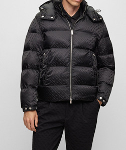 Chaqueta de Invierno para Hombre, Estilo Moderno, Transpirable, con Estampado, Talla Grande, Cortavientos, con Cierre, Acolchada, Precio al por Mayor - Product Image 1