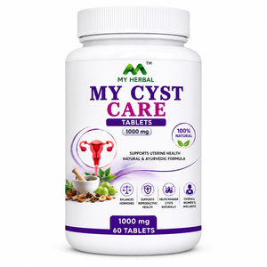 Cápsulas de Hierbas Naturales Silvestres MY CYST CARE 1000mg, Apoyo Ayurvédico para la Salud Reproductiva Femenina, Equilibrio Hormonal, Bienestar Ovárico - Product Image 1