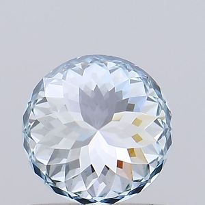 Diamante Cultivado en Laboratorio EVERGLOW de 1.04ct, Corte Portugués Azul Intenso, Certificado IGI, VS1, Diamante Suelto Redondo para Joyería - Product Image 4