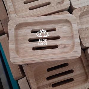 Meilleures ventes : Plateau à savon en bambou écologique, boîte de rangement pour comptoir de salle de bain - Product Image 1