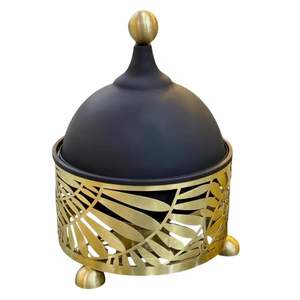 Recipiente de Acero Inoxidable de Lujo para Calentar Comida tipo Buffet con Tapa de Cúpula, para Servir en Hoteles, Restaurantes y Banquetes - Product Image 1