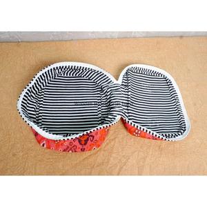Nuevo y elegante juego de neceseres de 3 piezas con decoración de cadena de borlas, tela acolchada, cierre de cremallera, duradero, portátil, organizador de viaje. - Product Image 5