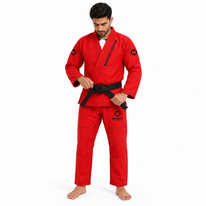 MANGOES FASHION Kimono de Jiu Jitsu Brasileño Transpirable IBJJF, Tejido Ligero Dorado de 440g, Algodón Preencogido, Uniforme Ecológico - Product Image 2