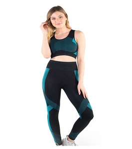 Top Qualité Sexy Conception de Remise En Forme Usure Soutien-Gorge de Sport Ensemble - Product Image 1