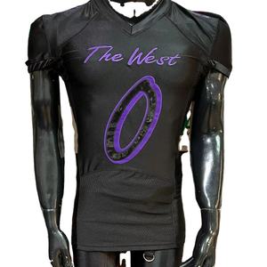 Maillot de football américain brodé de grande taille Pantalon court extensible et respirant de sublimation Direct Pakistan Fabriqué en usine - Product Image 1