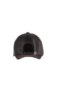 Blank Faux Leather <b>Hats</b> Ready for Custom Printing Wholesale Low MOQ Custom Leather Baseball <b>Cap</b> with 3D Embroidery - Product Image 2