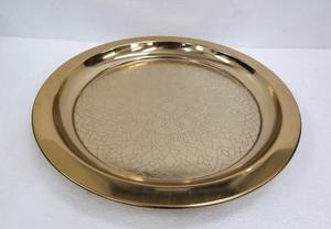 Décoration murale moderne, laiton et bleu, acier inoxydable, décoration, faite à la main, vente en gros, vrac - Product Image 5