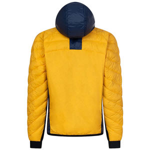 เสื้อแจ็คเก็ตบุใยฝ้ายน้ำหนักเบาพับเก็บได้สำหรับผู้ชาย มีฮู้ด กันหนาว เหมาะสำหรับวิ่ง เดินทาง และเดินป่า - Product Image 2