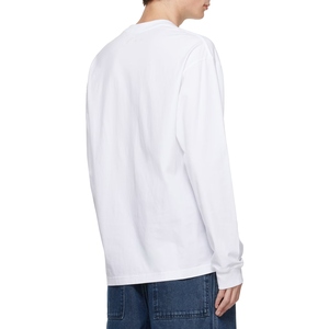 Camiseta de Manga Larga para Hombre al por Mayor, Camiseta de Alta Calidad Personalizada con Hombros Caídos, Estilo Casual Urbano para Primavera - Product Image 3