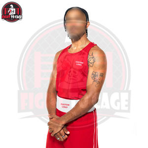 Créez vos propres shorts de boxe et débardeurs de qualité supérieure pour adultes unisexes - Vêtements d'entraînement respirants avec logo personnalisable sur le devant - Product Image 3