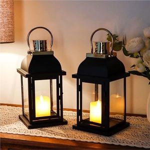 Modern <b>Brass</b> Metal Candle <b>Lantern</b> Gold Luxury Pillar Holder Minimalist Decorative Floor <b>Lantern</b> for Wedding Home Hotel Decor - Product Image 3