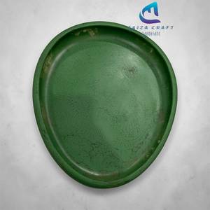 Bandeja de Comida Grande de Resina de Grado Alimenticio, Hecha a Mano, Ecológica, Libre de BPA, Acabado Pulido, Diseño en Espiral, Calidad Premium - Product Image 3