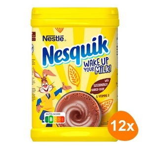 Nesquik de la mejor calidad con azúcar reducido 450g. Polvo para bebidas con cacao barato - Product Image 1