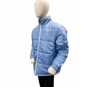 Nouvelle conception 2026 – Doudoune matelassée coupe-vent à capuche pour homme, en polyester/coton, rembourrée de coton épais, couleur personnalisable, chaude pour l'hiver - Product Image 3