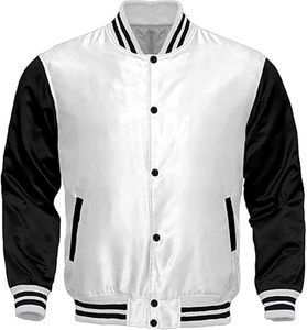 Fournisseur en gros de vestes en satin brodées sur mesure pour les écoles, les collèges, les universités, les clubs sportifs, les vestes d'uniformes d'équipe - Product Image 4