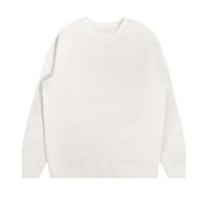 เสื้อสเวตเชิ้ตคอกลมสีพื้นเรียบง่ายทันสมัยสำหรับผู้ชาย ไซส์ใหญ่ รับสกรีนโลโก้ ผ้าหนานุ่ม ใส่ได้ทั้งชายและหญิง สำหรับฤดูหนาว ผ้าฝ้าย 100% - Product Image 5