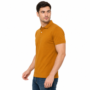 Camisa polo de hombre a la moda con diseño moderno, tela suave, fácil de llevar, perfecta para ropa urbana y conjuntos diarios, elegante y moderna. - Product Image 4