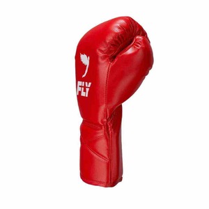 Último Modelo, Juego de Guantes de Boxeo y Kickboxing de Piel Genuina Roja para Entrenamiento y Sparring, Hechos a Medida, Súper Cómodos - Product Image 3