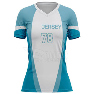 Factory Direct Sales Short Sleeves V-Neck Softball <b>Shirts</b> New Style Sport Wear V-Neck Softball <b>Shirts</b> - Product Image 5