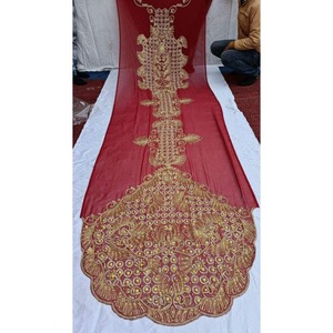 Tela Dirac somalí con cuentas de diseño exquisito para fiestas de niñas, para exportación - Product Image 2