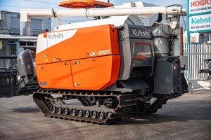 Cosechadora Kubota DC-120X con Transmisión por Engranajes Naranja, Alta Productividad, Cosechadora de Arroz, Equipo Agrícola - Product Image 5