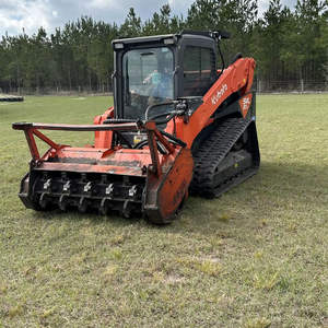 Chargeuse sur chenilles diesel KUBOTA SVL97-2 de haute qualité, avec pelle rétrocaveuse, moment de charge élevé, garantie 1 an, pompe et moteur neufs - Product Image 1