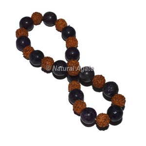 สร้อยข้อมือหินเพรนไนต์ขนาด 8 มม. สำหรับบำบัดรักษา ขายส่ง – สร้อยข้อมือยืดหยุ่นประดับคริสตัลเพรนไนต์สีเขียวธรรมชาติ - Product Image 6
