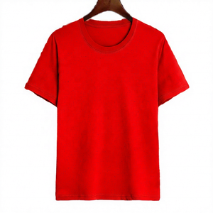 Men's Printed <b>Grey</b> Short Sleeve O-Neck Polyester/Cotton Woven <b>T</b>-<b>Shirt</b> Regular Fit Casual Eco-Friendly - Product Image 3