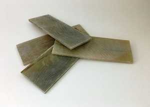 Écorce de poignée en os poli, composant brut pour la fabrication de couteaux, texture naturelle, finition lisse, accessoire d'artisanat - Product Image 5