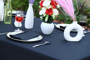 Nappe en coton tissée à la main la plus vendue – Imprimé uni moderne, écologique et personnalisable pour usage quotidien - Product Image 2