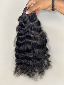 Paquetes de cabello Remy virgen 100% de proveedor de confianza de buena calidad Indio 10A 12A cutícula alineada hueso recto resistente a la caída suave - Product Image 3