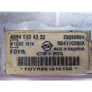 ECUs y Módulos de Computación Usados Actyon A6645404332 - Product Image 4