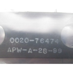 2 AMAT 0020-76474 BRKT, GEN <b>RACK</b>, CONNECTOR <b>PLATE</b> - Trusted Global Legacy Semiconductor Equipment and Parts at - Product Image 1