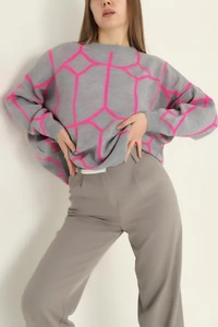 Sudadera Elegante para Mujer, Talla Grande, Lisa, con Hombros Caídos, Diseño Casual Lavado, con Logotipo Personalizado Bordado - Product Image 5