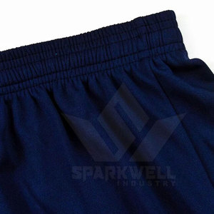 Camiseta de Fútbol Azul Claro para Hombre con Pantalones Cortos Azul Oscuro, Impresión Personalizada, Uniforme Transpirable de Poliéster, Talla Adulto - Product Image 3