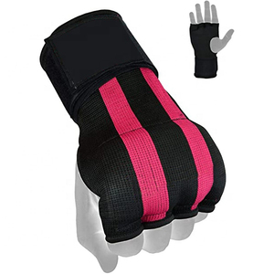 2026 Bandages de boxe et de MMA en néoprène élastique avec rembourrage en gel, mitaines intérieures à enfilage rapide - Product Image 1