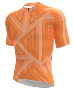 Maillot de cyclisme personnalisé pour hommes, manches courtes, pour vélo de route, marque privée OEM - Product Image 1